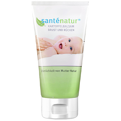 Santenatur Potato Children Cream (Chest & Back) 150 ml. เกราะป้องกันลูกน้อย ปลอดภัย วางใจหายห่วง ช่วยให้หลับสบาย ป้องกันและบรรเทาผิวจากผดผื่น