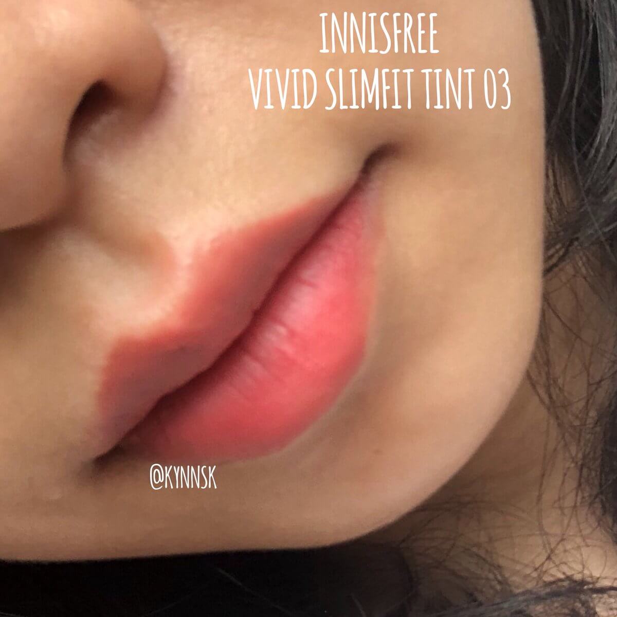  Innisfree Vivid Silmfit Tint เบอร์ 3 ลิปสีขายดี