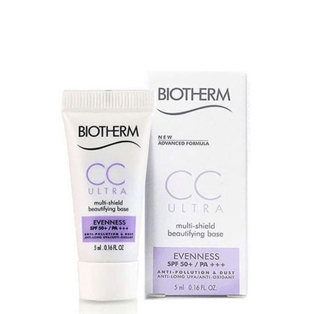 BIOTHERM , CC Ultra Multi-shield Beautifying Base Evenness SPF50+/PA+++ 5ml ,  CC cream  , cc cream อำพราง ฝ้า กระ จุดด่างดำ 