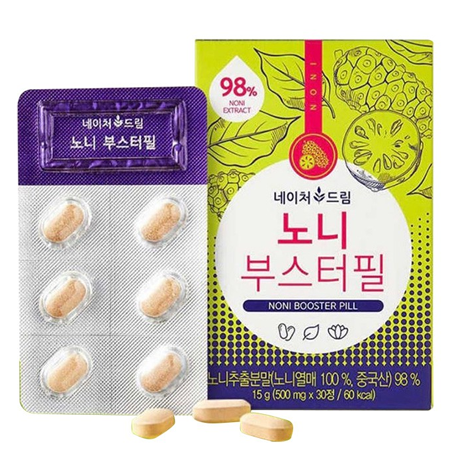 NATURE DREAM, NATURE DREAM Noni Booster Pill, NATURE DREAM Noni Booster Pill 500mg x 30 เม็ด, NATURE DREAM Noni Booster Pill รีวิว, ดีท็อกซ์, เผาผลาญ, ระบบขับถ่าย, ท้องผูก, สลายไขมัน, ลดน้ำหนัก