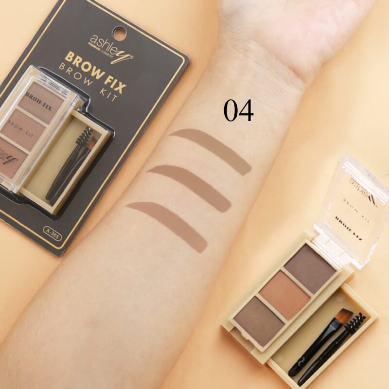 Ashley,3 Color Eyebrow Powder,Ashley 3 Color Eyebrow Powder,พาเลทคิ้ว,เขียนคิ้ว