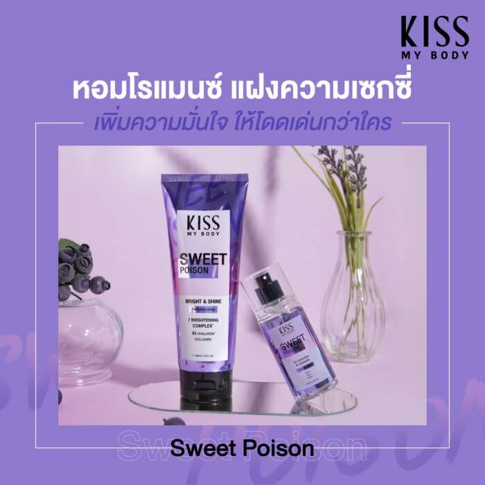 Kiss My Body,Kiss My Body Bright & Shine Perfume Lotion, Body Bright & Shine Perfume Lotion,โลชั่นน้ำหอม,Lotion,โลชั่น