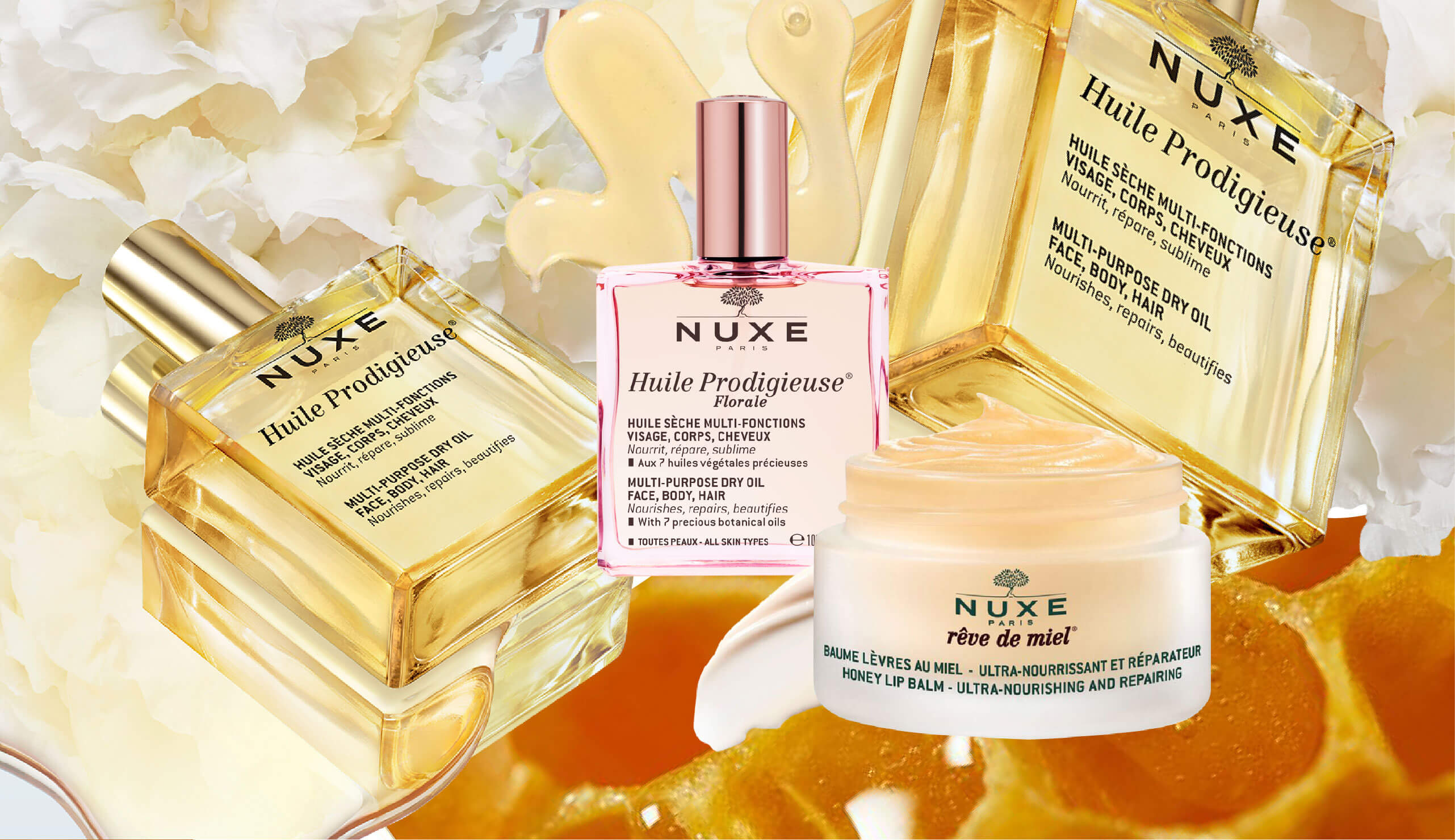 NUXE,NUXE Huile Prodigieuse Multi-Purpose Dry Oil,นุกซ์,ทรีตเมนต์,บำรุงผิว,oil,ออยล์