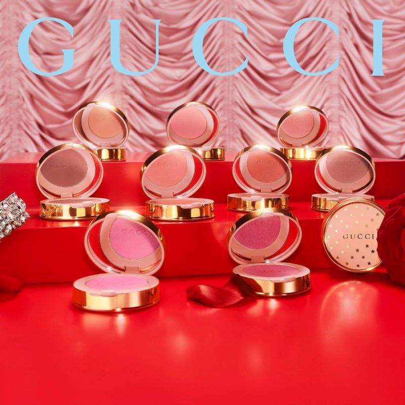 GUCCI Blush De Beauté  #03 Radiant Pink 5.5g  , GUCCI , GUCCI Blush , Gucci Blush De Beauté รีวิว , บลัชออน gucci สีไหนสวย ,บลัชออน gucci 