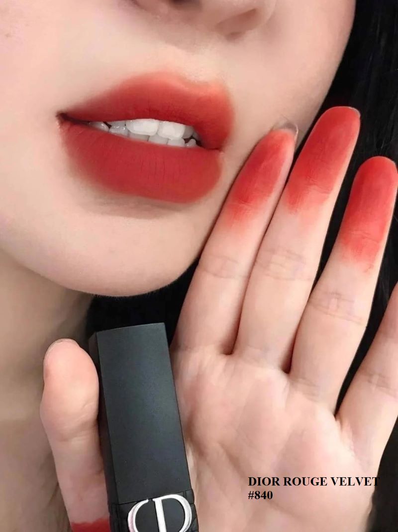 DIOR Rouge Lipstick 1.5g #840 Rayonnante , ดิออร์ , DIOR ,ลิปสติก ROUGE DIOR LIPSTICK ,  Rouge Dior ,ลิป dior rouge รีวิว , dior rouge lipstick สีไหน สวย