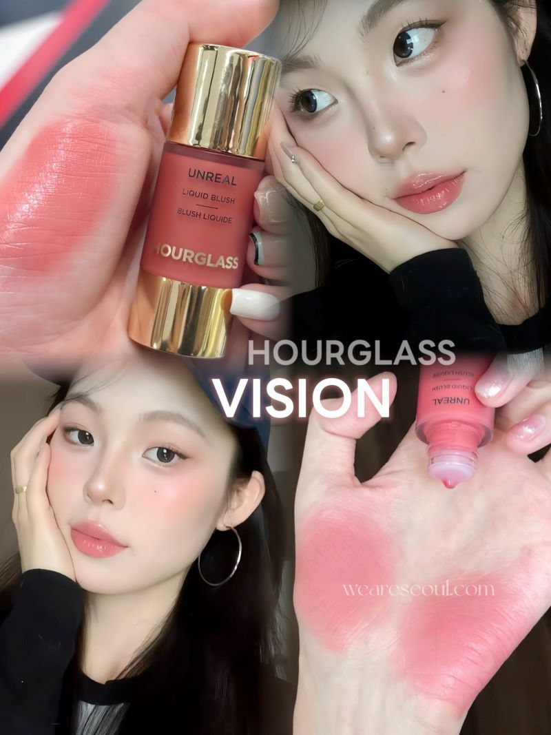 Hourglass Unreal Liquid Blush 10.3ml #Vision ,  Hourglass(อาวเวอร์กลาส) ,บลัช  Hourglass , บลัชออน , Hourglass Unreal Liquid Blush ราคา , Hourglass Unreal Liquid Blush รีวิว , Hourglass Unreal Liquid Blush สีไหนสวย